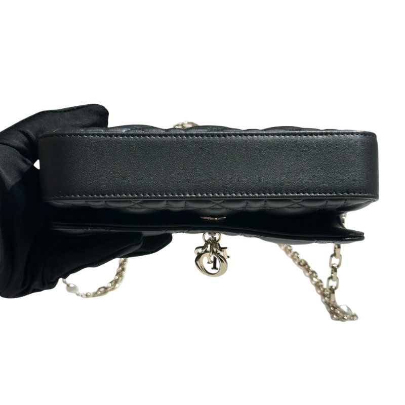 DIOR TALK Lambskin Wallet on chain-6
