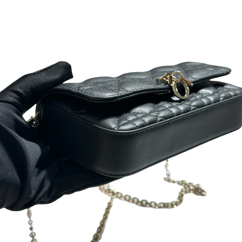 DIOR TALK Lambskin Wallet on chain-7
