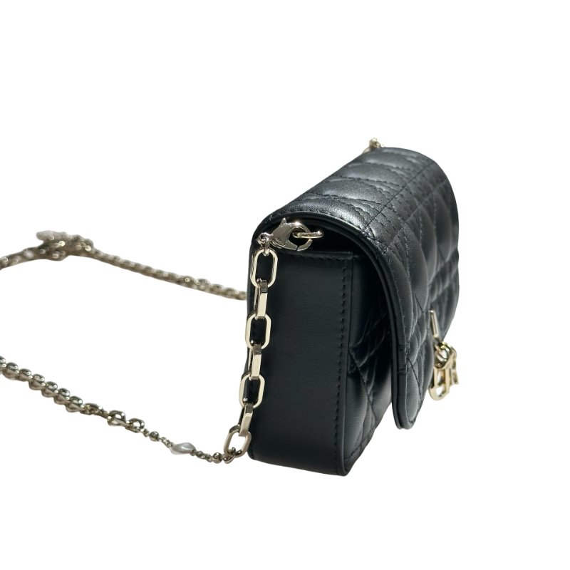 DIOR TALK Lambskin Wallet on chain-9