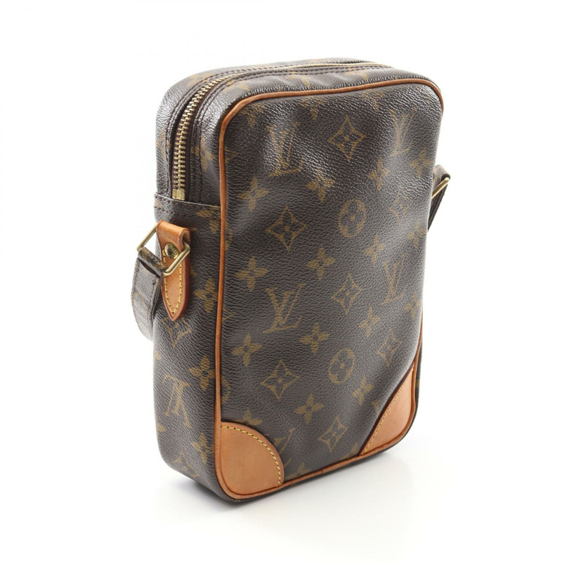 路易威登 Danube 斜背單肩包 M45266 Monogram 帆布 二手棕色 LV-1