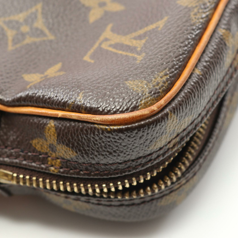 路易威登 Danube 斜背單肩包 M45266 Monogram 帆布 二手棕色 LV-9