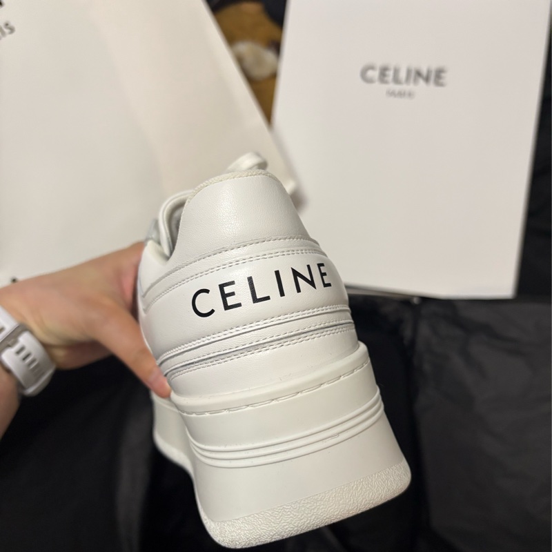 (全新)Celine Lisa同款厚底小白鞋-4
