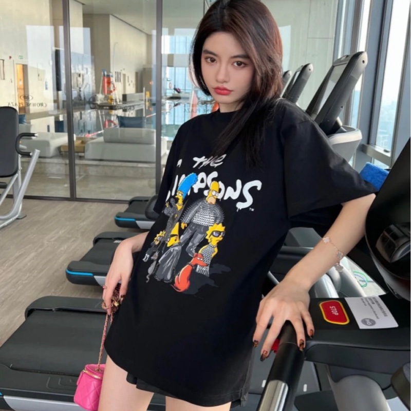 Balenciaga巴黎世家 x The Simpsons/辛普森一家 短袖 男女可穿-0