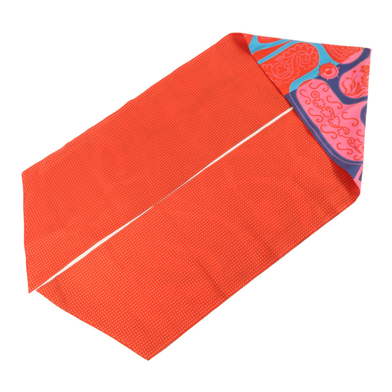 HERMES 絲質Maxi Twilly絲巾-4