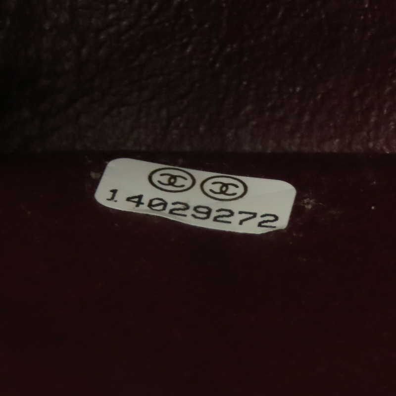 CHANEL 羊皮皮革Classic 25銀扣鏈帶肩背袋-6