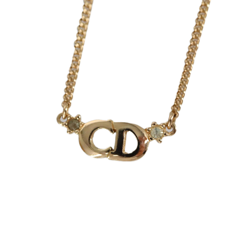 【日本直送】Christian Dior 項鍊 金屬 金 正品 99456-1