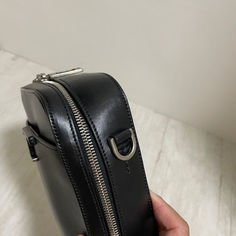 Tod’s 仿舊五金 男用小包 手提包 斜背包 肩背包 黑色 仿古-4