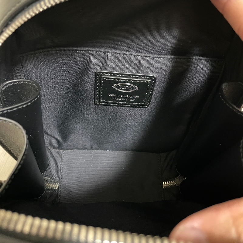 Tod’s 仿舊五金 男用小包 手提包 斜背包 肩背包 黑色 仿古-8