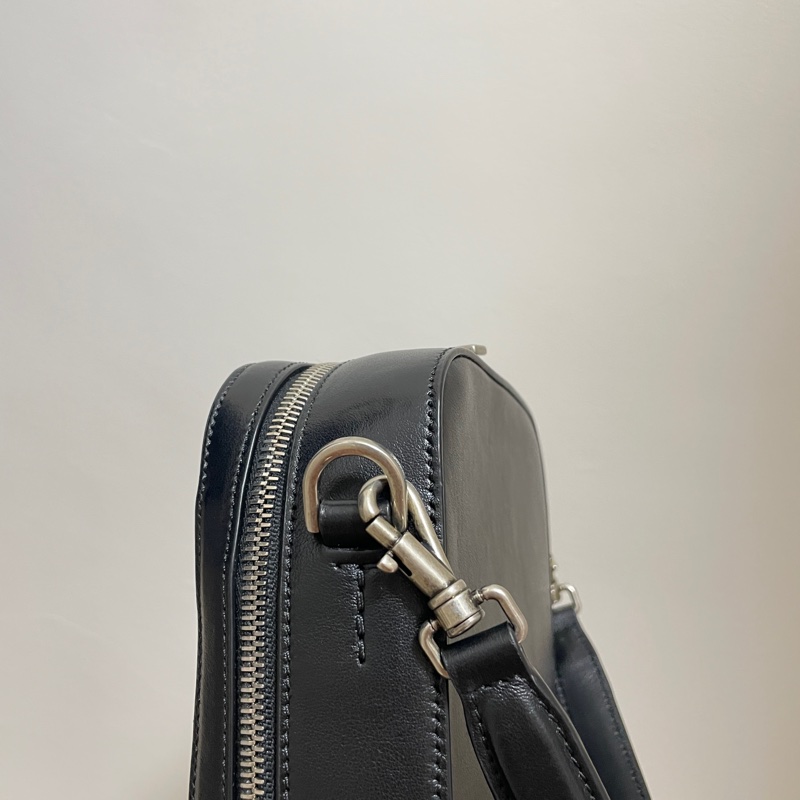 Tod’s 仿舊五金 男用小包 手提包 斜背包 肩背包 黑色 仿古-9