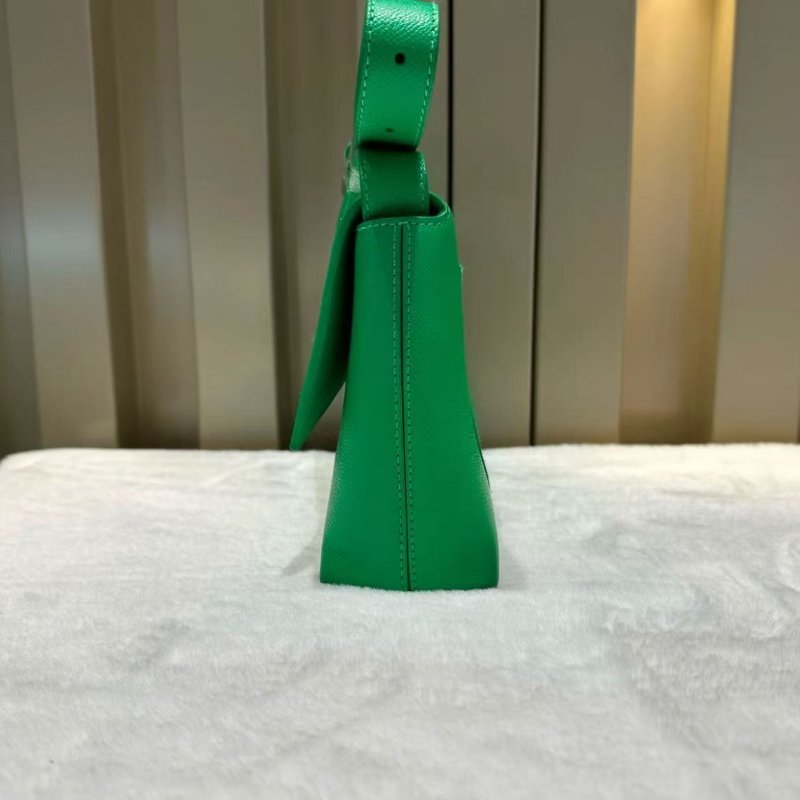 Balenciaga DOWNTOWN 小號肩背包綠色 99新 配件塵袋-1