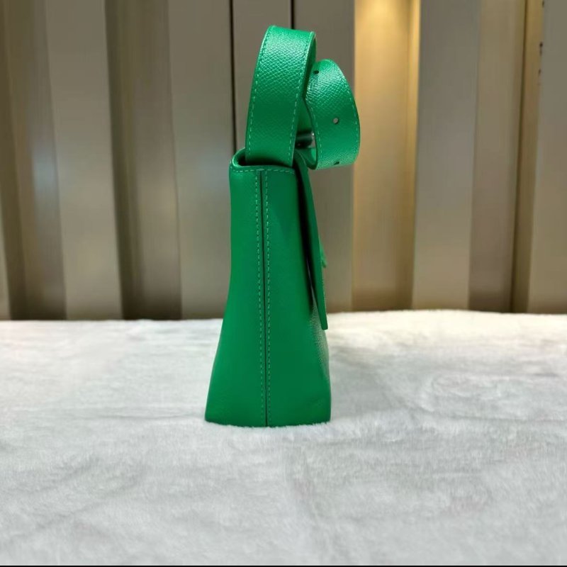 Balenciaga DOWNTOWN 小號肩背包綠色 99新 配件塵袋-2