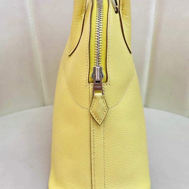 愛馬仕Hermes bolide 27 檸檬黃銀扣,春夏搭配的點睛之筆,Epsom皮,自重輕,容量大。-2
