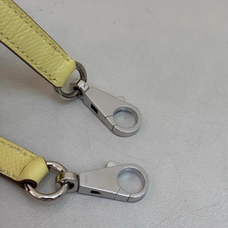 愛馬仕Hermes bolide 27 檸檬黃銀扣,春夏搭配的點睛之筆,Epsom皮,自重輕,容量大。-5