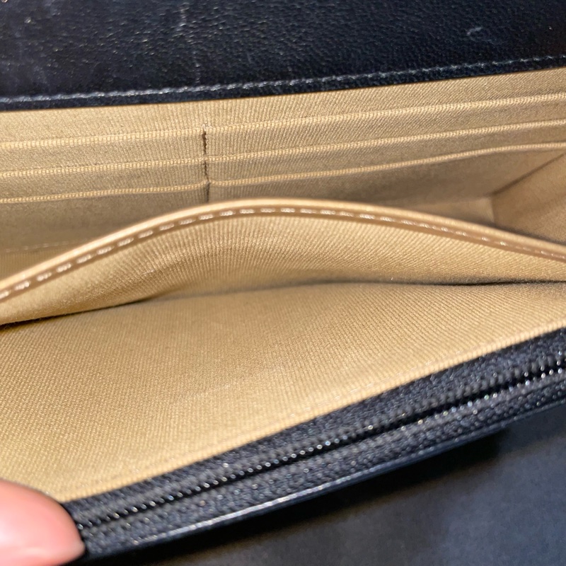 全新帶膜 全配🈶️購證❤️ chanel #黑金 #金球 #woc #核桃-15