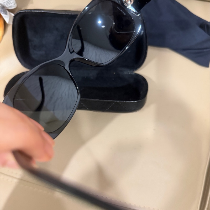 🈶️盒❤️限量款❤️ 香奈兒 #墨鏡 #太陽眼鏡 #幸運符號 #眼鏡-12