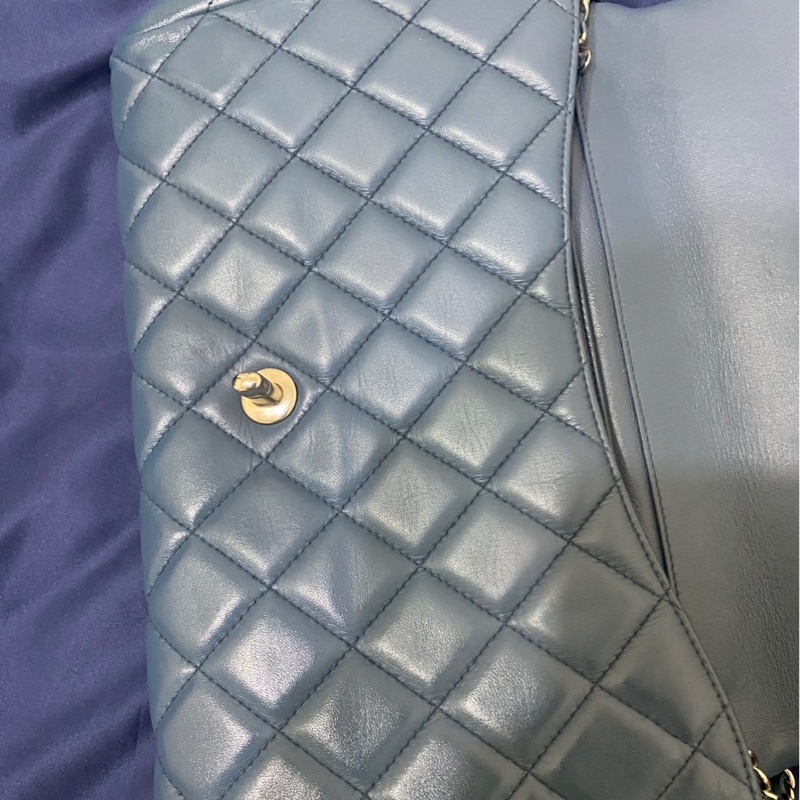 99新🈶️購證❤️ 香奈兒 #CF #寶寶藍 #timeless #肩背包-33