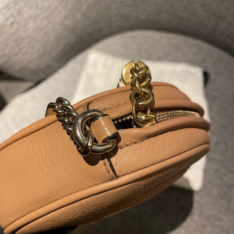 99新🈶️購證❤️ gucci #全皮 #圓餅包 #流蘇包 #相機包-15