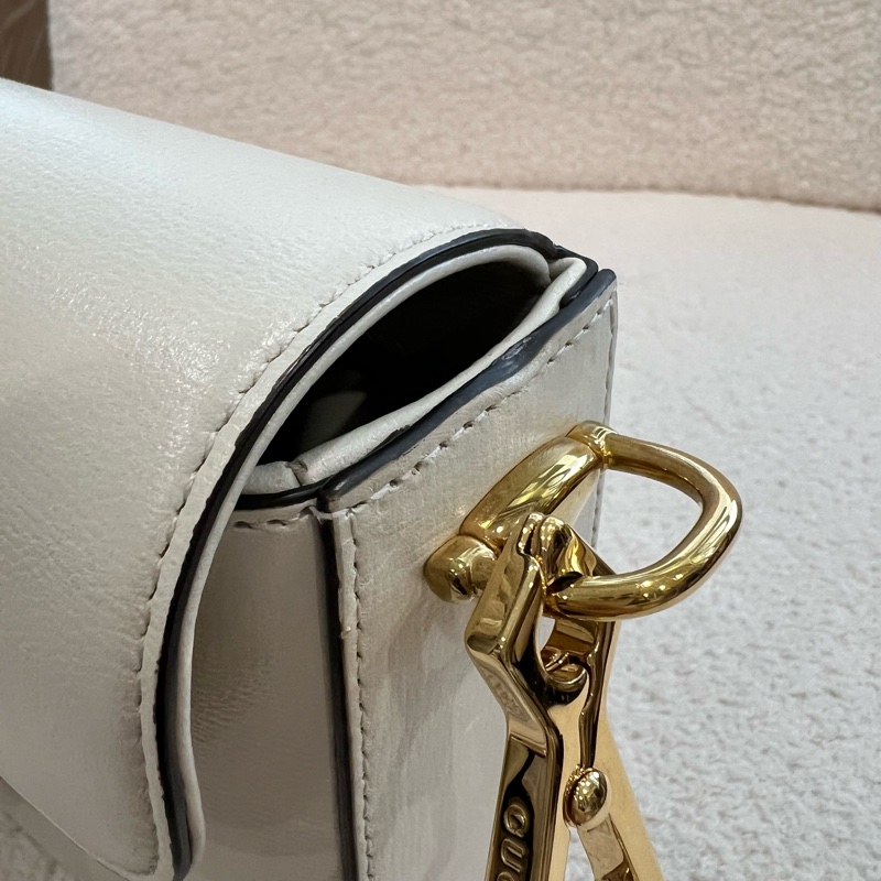 GUCCI HORSEBIT 1955系列小號肩背包-白色-22
