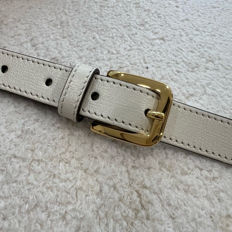 GUCCI HORSEBIT 1955系列小號肩背包-白色-28