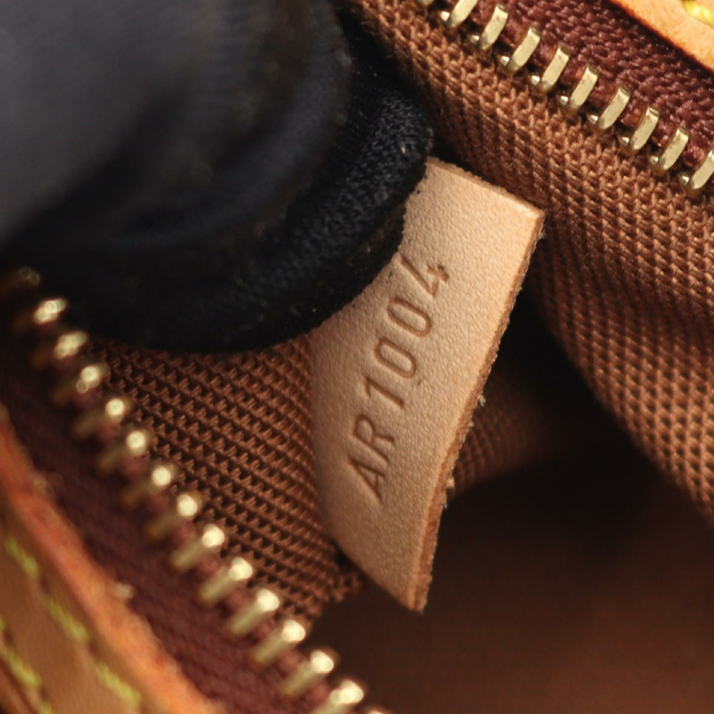 LOUIS VUITTON Trotteur 斜背包 M51240 Monogram 帆布 棕色 二手-4