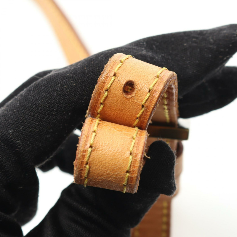 LOUIS VUITTON Trotteur 斜背包 M51240 Monogram 帆布 棕色 二手-8