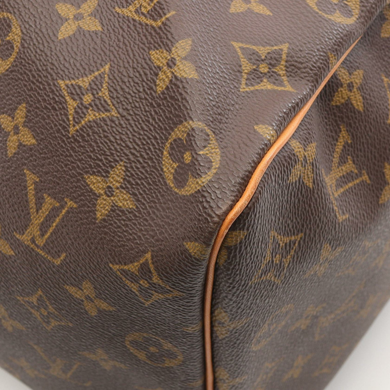 LOUIS VUITTON Keepall50 手提包 M41426 Monogram 帆布皮革棕色二手男女通用-8