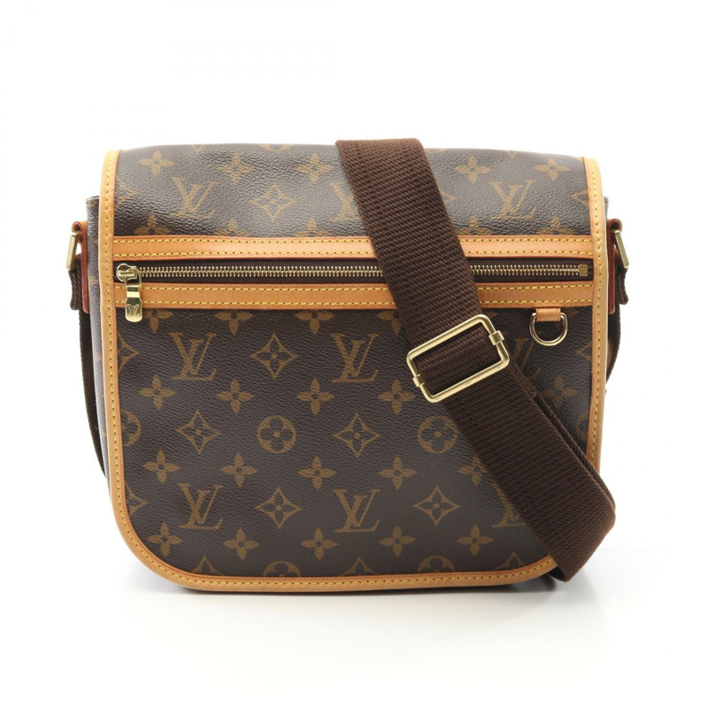 LOUIS VUITTON Messenger PM Bosphore 單肩包 M40106 Monogram 帆布 二手 LV-0