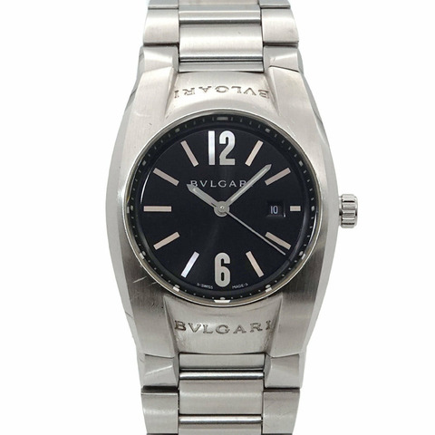 BVLGARI Ergon EG30S 女士腕錶 日期 黑色石英 Elgon