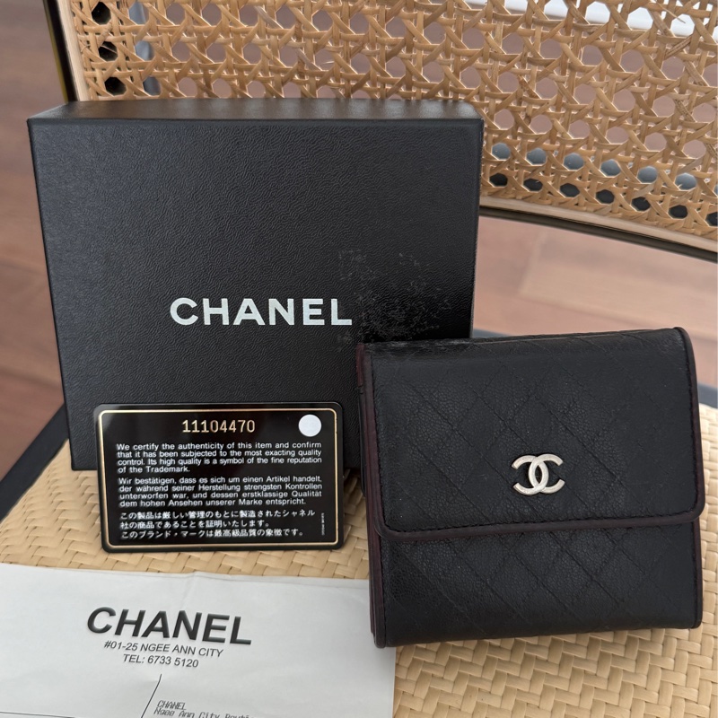 Chanel 香奈兒 短夾-0