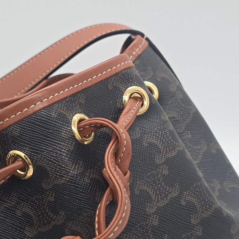 Celine Bucket Mini 水桶包|SAILOR 印花|肩背斜挎|-3