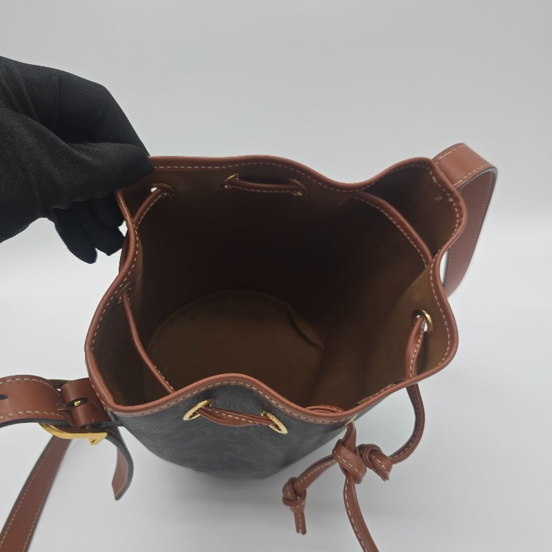 Celine Bucket Mini 水桶包|SAILOR 印花|肩背斜挎|-6