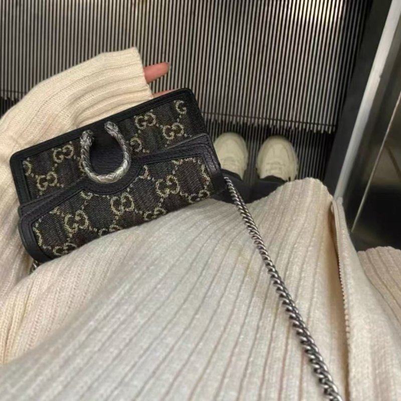Gucci 酒神超迷你 全新配件盒子塵袋-0