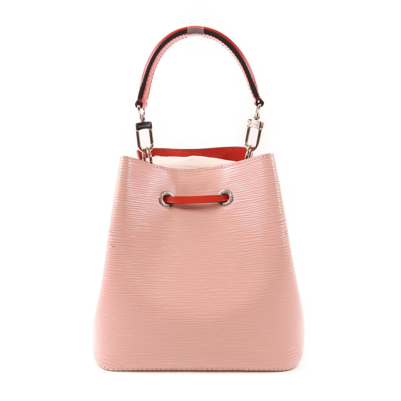 LOUIS VUITTON Epi Neo Noe BB銀扣手挽肩背兩用袋/Rose Ballerine-1