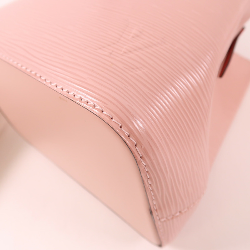 LOUIS VUITTON Epi Neo Noe BB銀扣手挽肩背兩用袋/Rose Ballerine-12