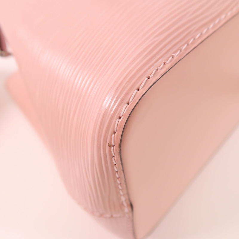 LOUIS VUITTON Epi Neo Noe BB銀扣手挽肩背兩用袋/Rose Ballerine-13