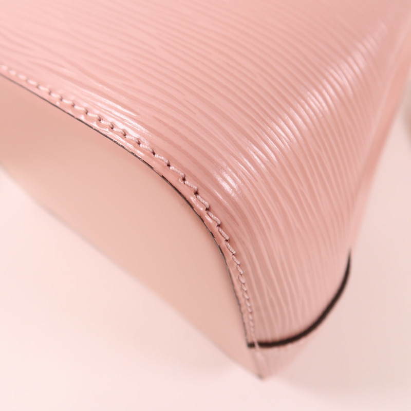 LOUIS VUITTON Epi Neo Noe BB銀扣手挽肩背兩用袋/Rose Ballerine-14