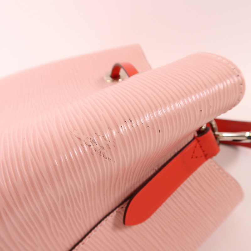 LOUIS VUITTON Epi Neo Noe BB銀扣手挽肩背兩用袋/Rose Ballerine-17