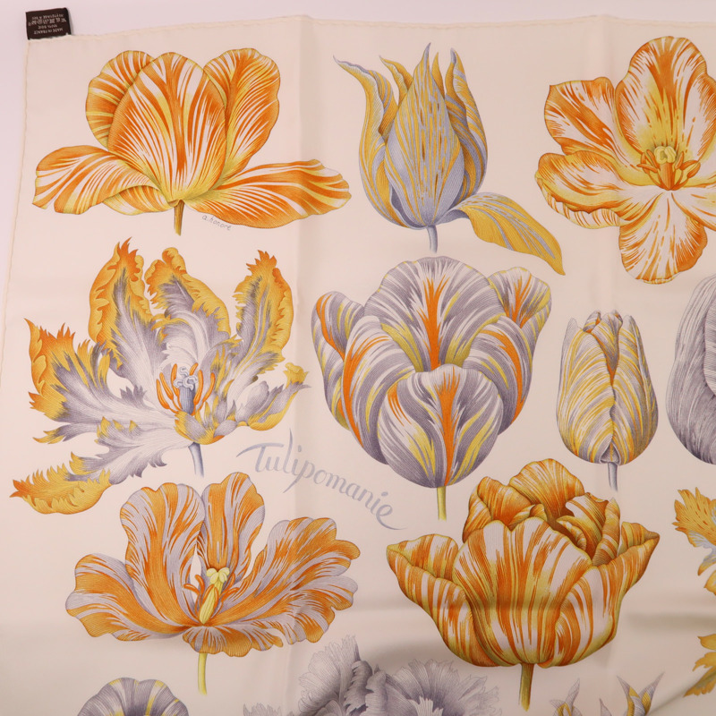 HERMES 絲質Scarf 90X90絲巾-3