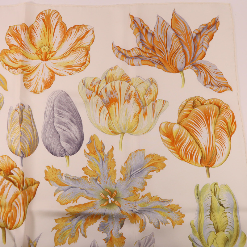 HERMES 絲質Scarf 90X90絲巾-4