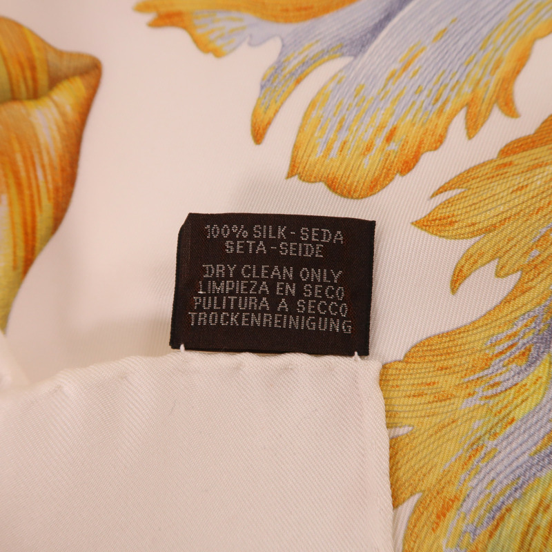 HERMES 絲質Scarf 90X90絲巾-9