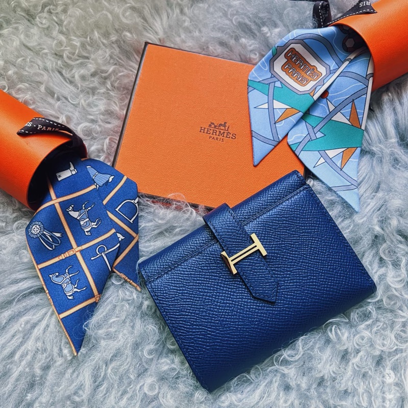 Hermès Bearn Wallet 短夾 雙色 專櫃12萬-0