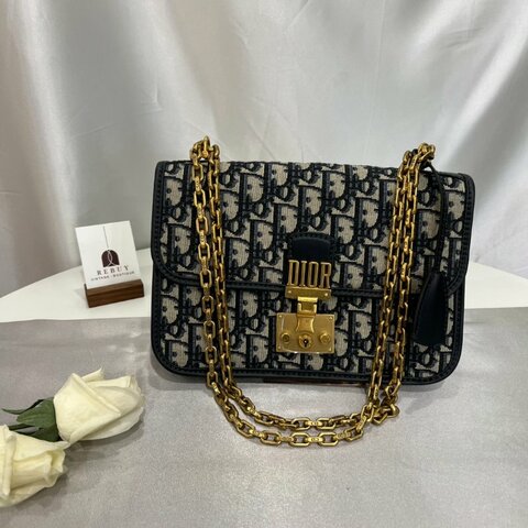 DIOR 老花ADDICT FLAP掀蓋包