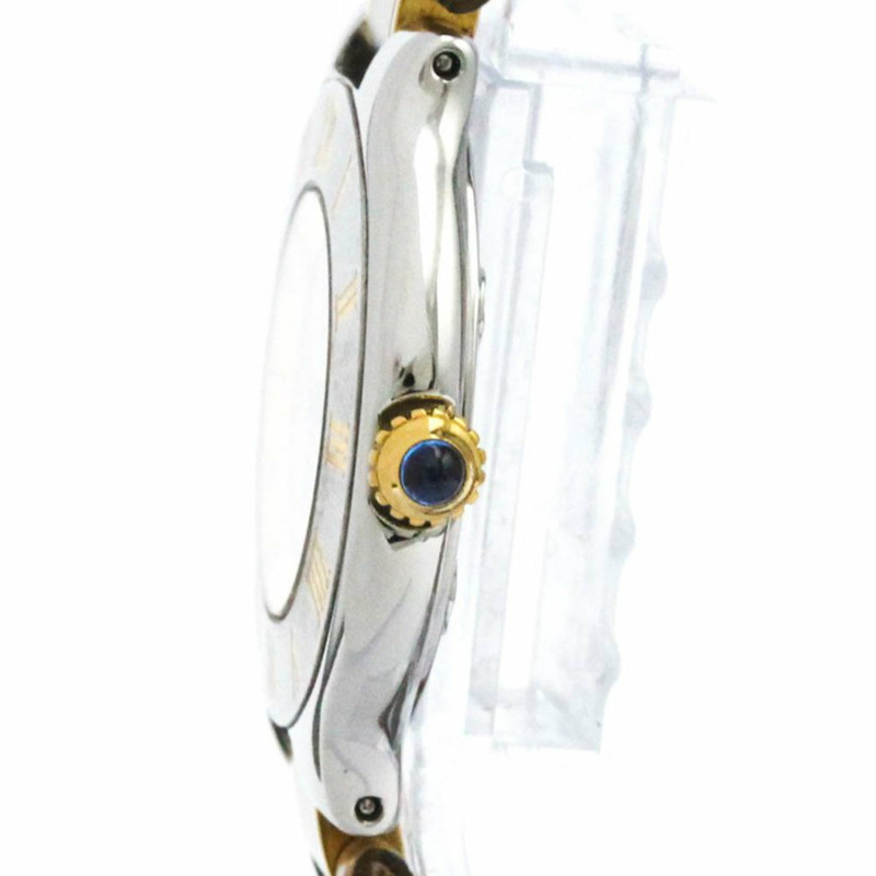 卡地亞 Must 21 鍍金鋼石英女士手錶 W10073R6 拋光-3