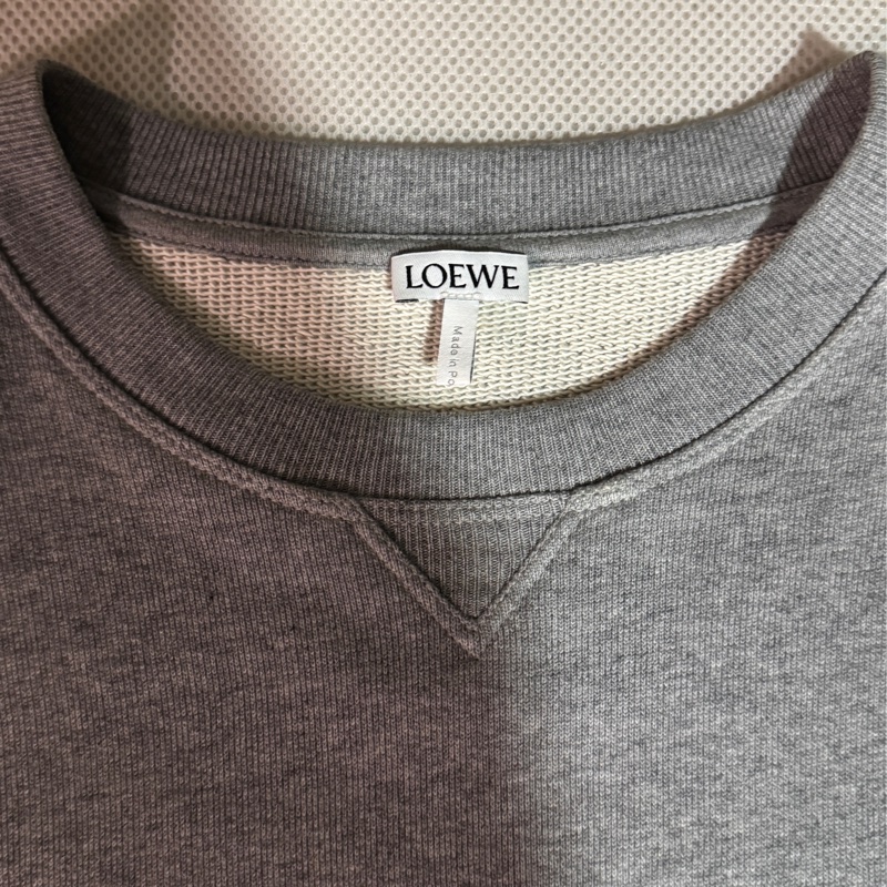 Loewe Anagram embroidered sweatshirt in cotton-3