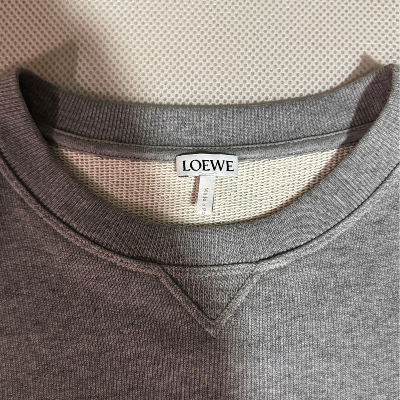 Loewe Anagram embroidered sweatshirt in cotton-7