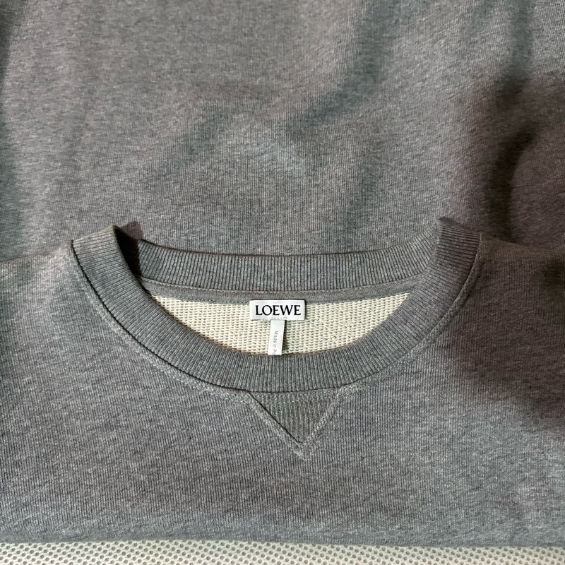 Loewe Anagram embroidered sweatshirt in cotton-10