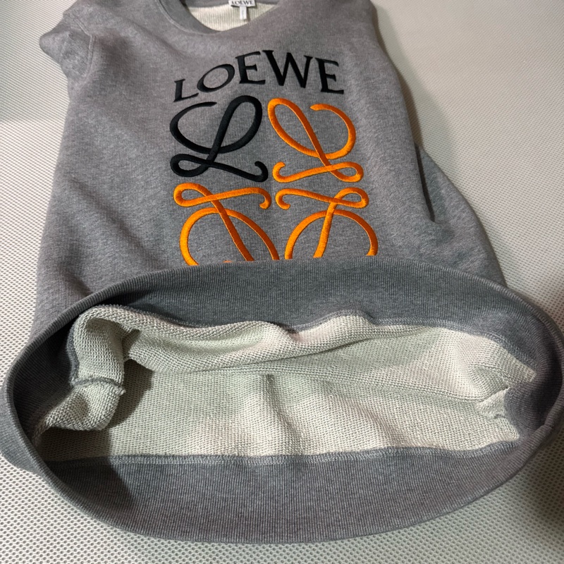 Loewe Anagram embroidered sweatshirt in cotton-13