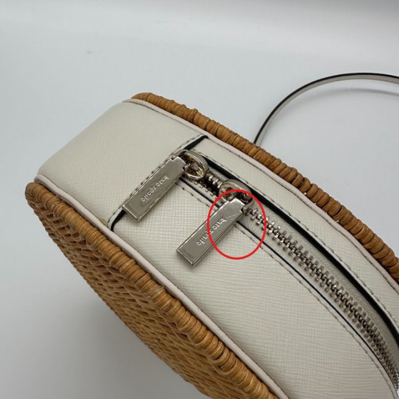 Kate spade 竹編愛心包-18