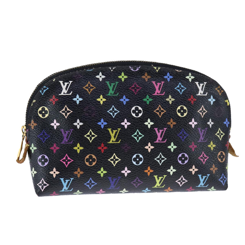【日本直送】路易威登 Monogram 多色 Pochette Cosmetic 黑色 M47355 LV 授權 107845-0