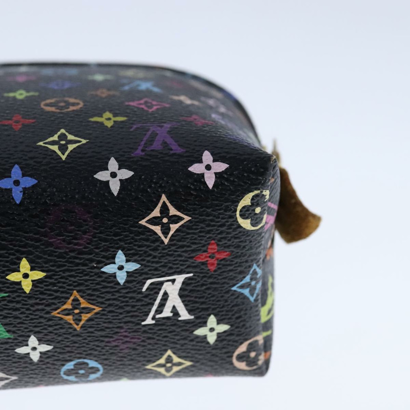 【日本直送】路易威登 Monogram 多色 Pochette Cosmetic 黑色 M47355 LV 授權 107845-10